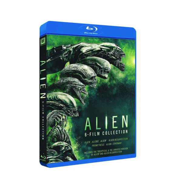 ALIEN 6-FILM COLLECTION (Blu-ray) 6 DISC
