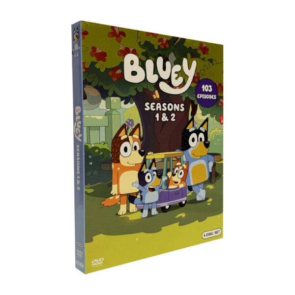 Bluey: Complete Seasons One and Two (4DVD)