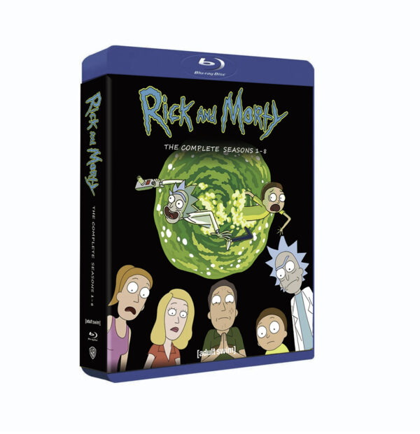 Rick and Morty seasons 1-8 8DISCS4