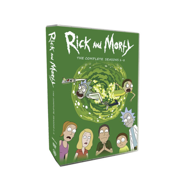 Rick and Morty seasons 1-8 16DVD3